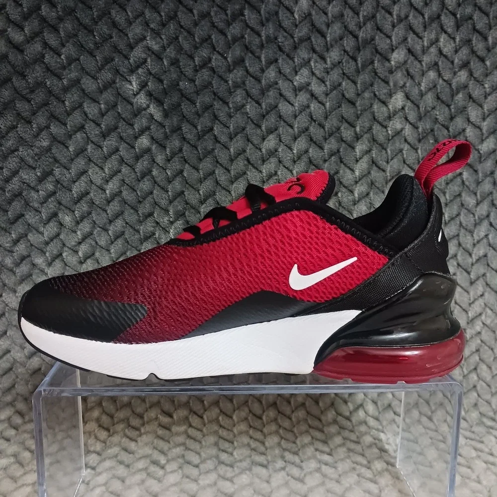Nike Air Max 270 PS Gym Red Gradient Kid's Walking Running Sneakers Shoes Sz 3Y